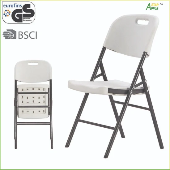 L as-O5001 En581European China Venta al por mayor Plástico plegable en estabilidad duradera SGS Silla Familia Acampar al aire libre Jardín Oficina Cena Muebles para el hogar modernos