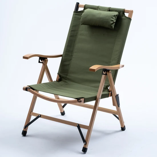 Fabricantes de sillas de camping Silla plegable Kermit de playa Muebles de exterior